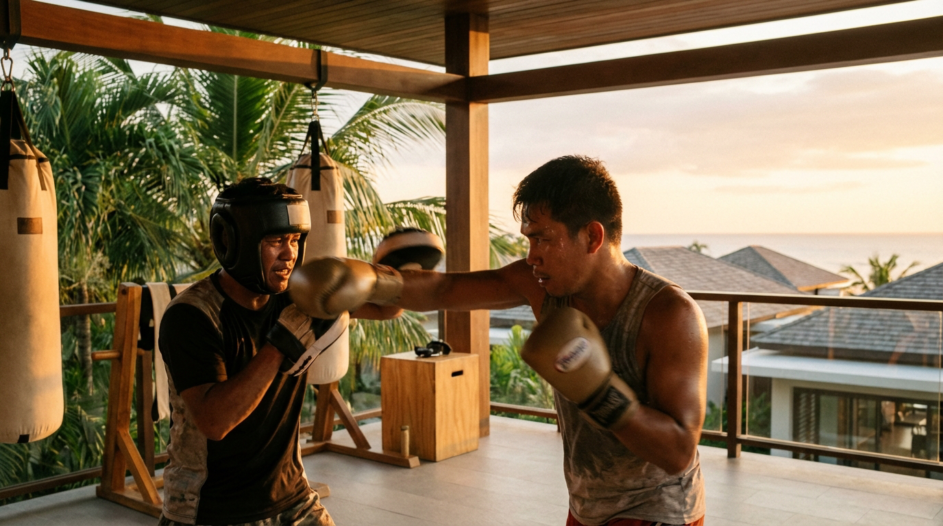 Boxing training